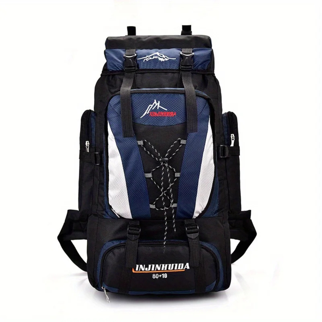 80L Hiking Backpack for Multi-Day Trips – Water-Resistant Trekking Pack with Breathable Support & Quick-Access Pockets for Camping