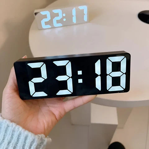 MirrorTime – Digital LED Alarm Clock