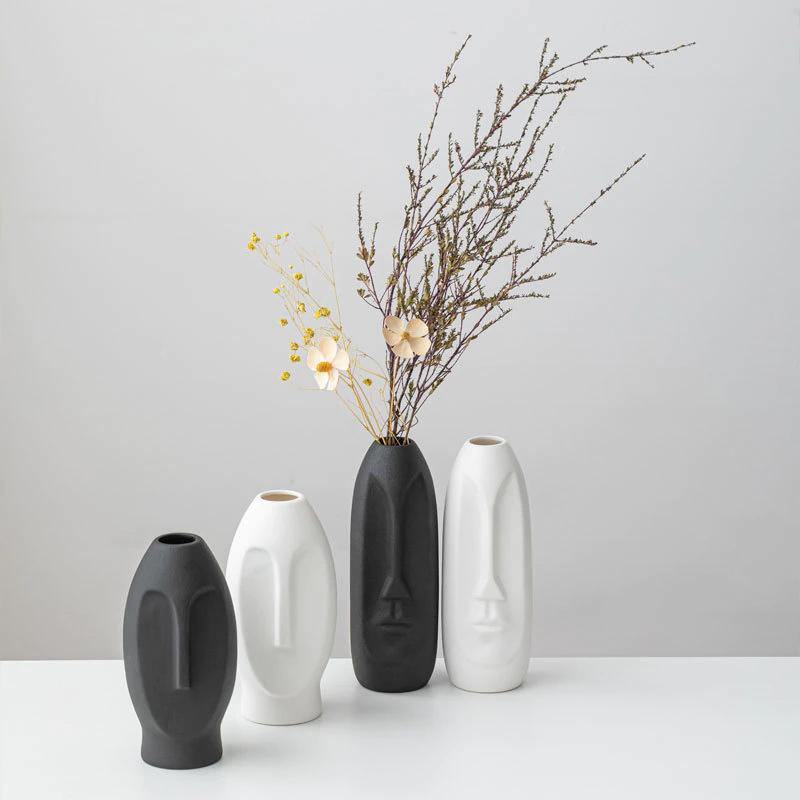 ElongaFace™ Ceramic Vase