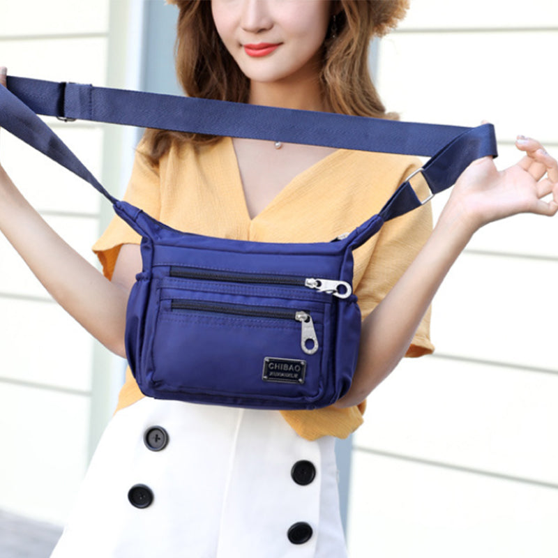 Women's Nylon Crossbody Bag with Water-Resistant Finish & Adjustable Strap for Travel, Work & Everyday Carry