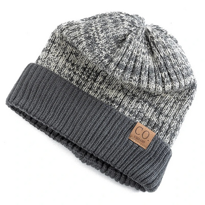 Fleece-Lined Knit Winter Beanie Hat for Men & Women – Warm Thermal Skull Cap – Cold Weather Headwear for Outdoors & Everyday