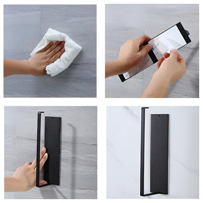 Mira Under Cabinet Paper Towel Holder - Durable Iron, Adhesive Mount