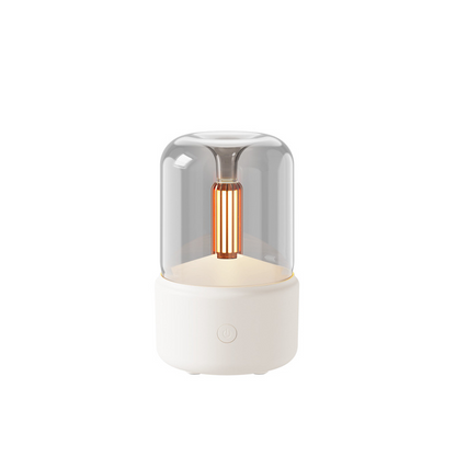 Essential Oil Diffuser Night Light | Ultrasonic Mist Aromatherapy Humidifier with Soft Glow LED | Quiet for Bedroom Living Room Office