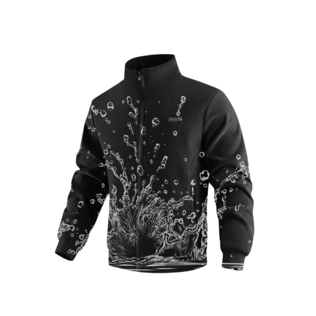 USB Powered Heated Jacket with 8 Heat Zones and Fleece Lining for Men and Women – Winter Warmth Coat