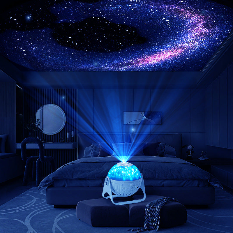 Cosmos Night Light Projector with Rotating Nebula & Stars LED for Bedroom Ceiling | Ambient Sleep Lamp for Kids & Adults