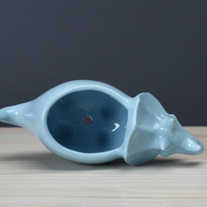 Adorable Dino Succulent Planter Pot with Drainage Tray