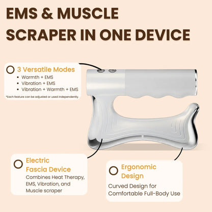 Massage Gun Cordless Deep Tissue Interchangeable Heads