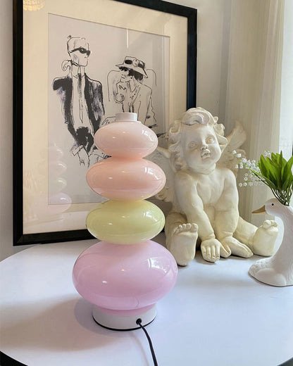 Translucent Acrylic Tower Light 63 Inches Tall Modern Statement Piece for Bedrooms Lounges Hallways Offices