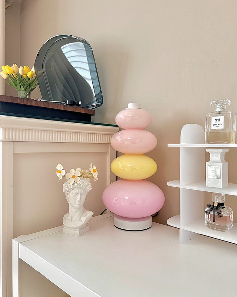 Translucent Acrylic Tower Light 63 Inches Tall Modern Statement Piece for Bedrooms Lounges Hallways Offices