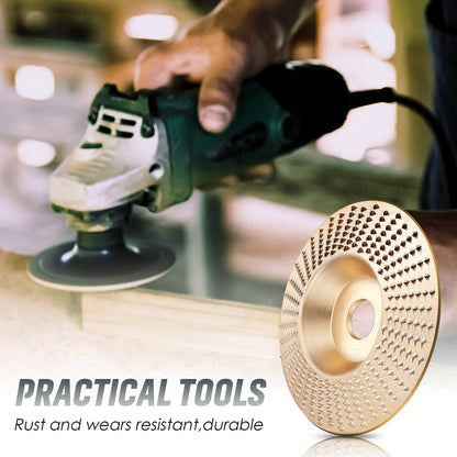 Wood Carving and Grinding Wheel with Tungsten Carbide Disc