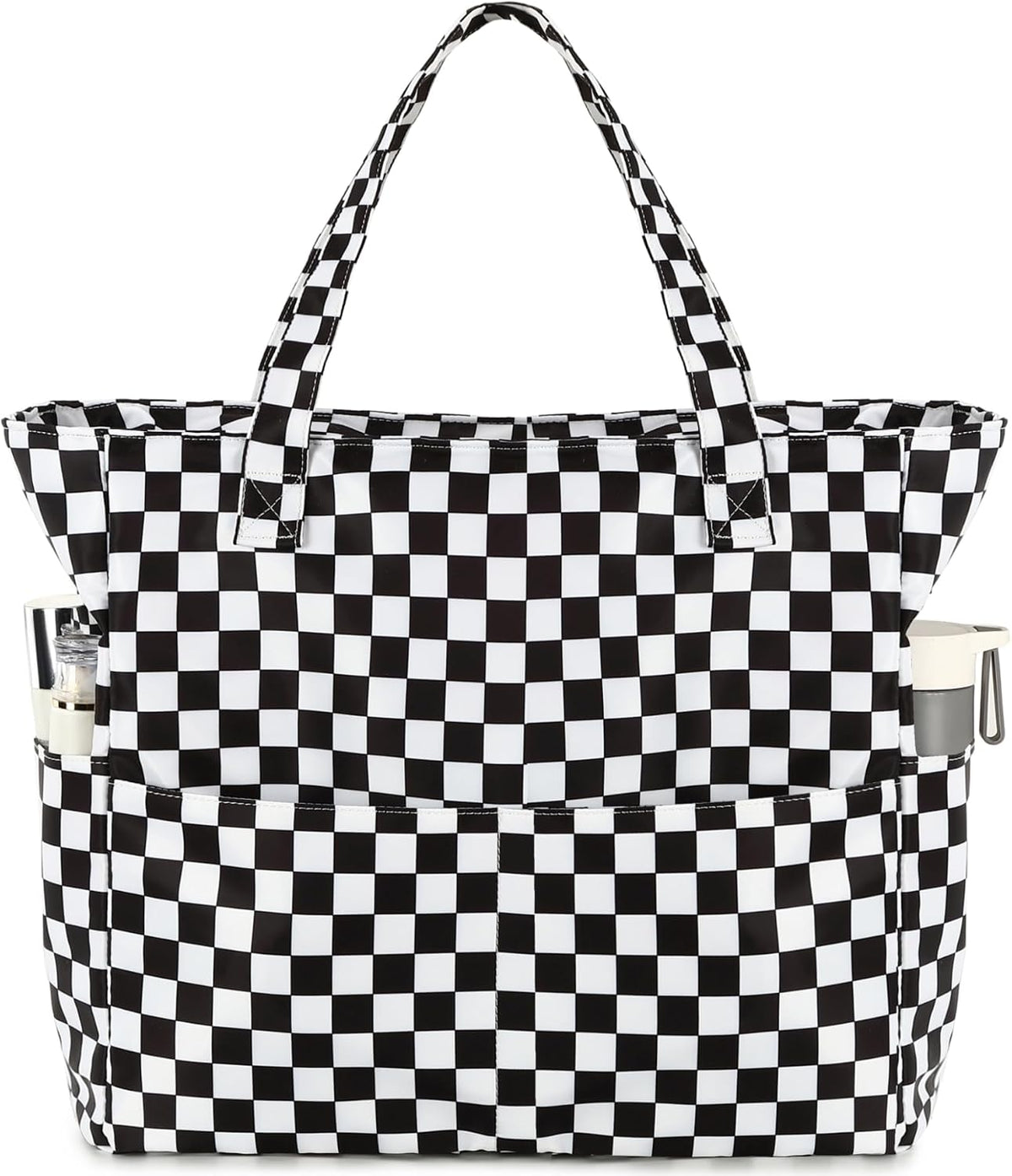 Coastal Escape | Extra Large Waterproof Beach Tote Bag with Wet Compartment | Stylish Carry-On for Weekend Getaways