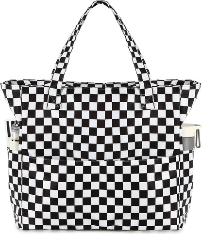 Coastal Escape | Extra Large Waterproof Beach Tote Bag with Wet Compartment | Stylish Carry-On for Weekend Getaways