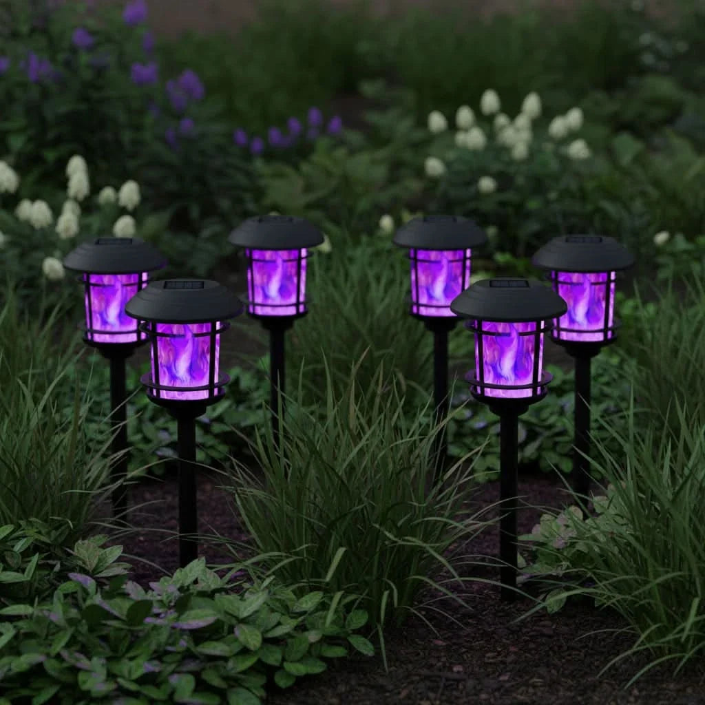 PATIOFLAME – Solar Torch Lamps for Driveways & Courtyard Paths