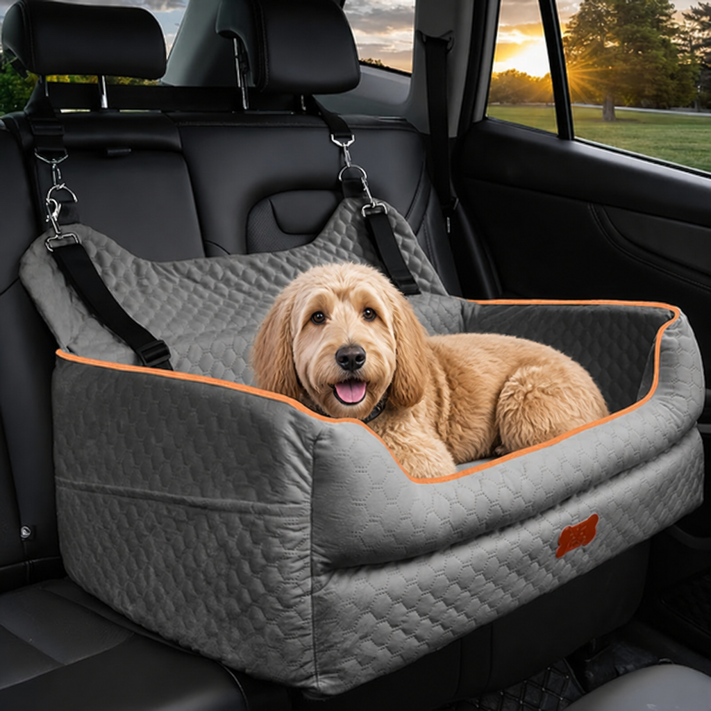 Ortekor Memory Foam & Washable Cover Car Booster Seat