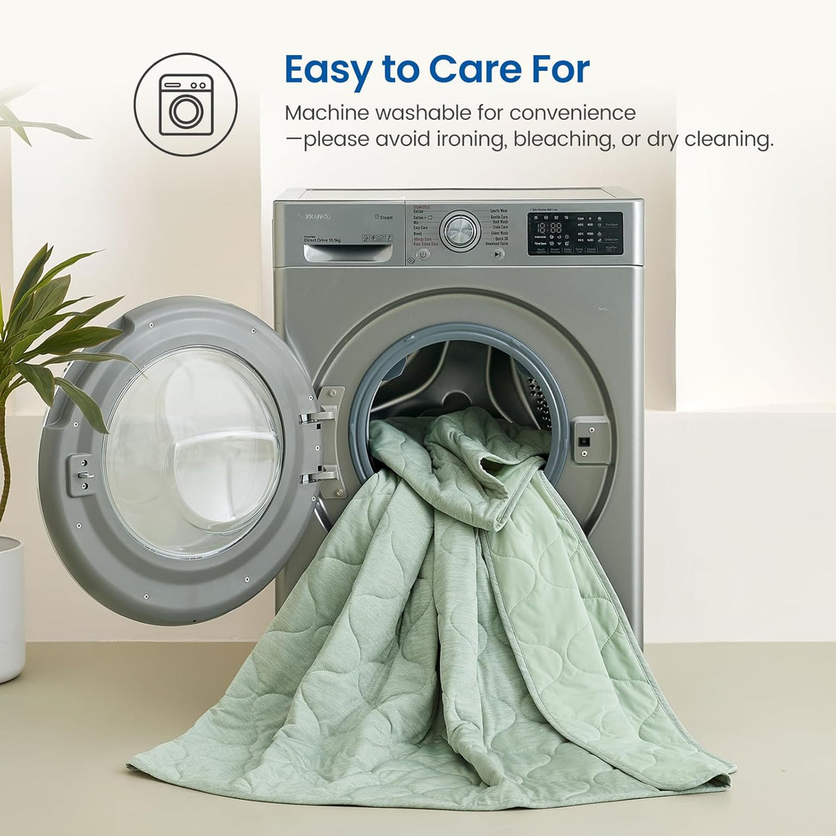 Ortekor Cozy | Cooling Dual-Sided Blanket for Hot Sleepers with Soft Breathable Fabric | Lightweight Throw for Comfortable Sleep