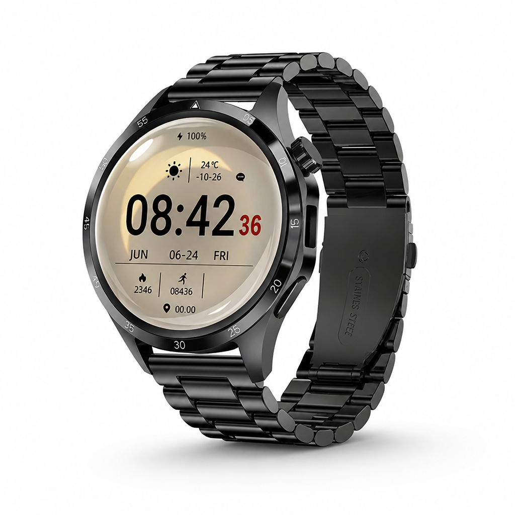 1.5-Inch Touchscreen Fitness Smart Watch (Call & Message Alerts)