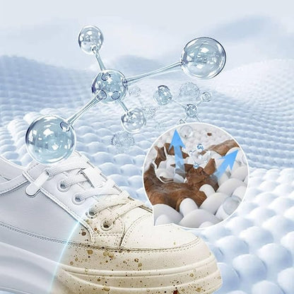 Footwear Restoration Cream for Sneakers, Leather Shoes, Boots – Deep Stain Remover for Scuffs, Dirt & Yellowing – Revitalizes All Shoe Types