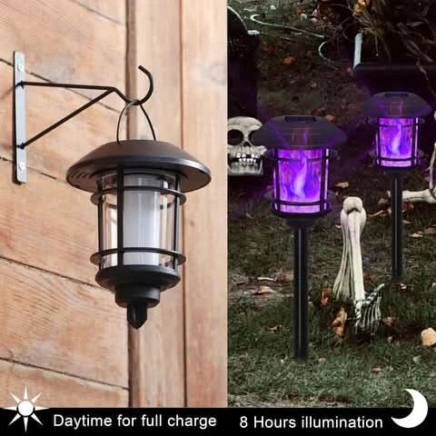 PATIOFLAME – Solar Torch Lamps for Driveways & Courtyard Paths