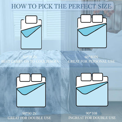 ChillWave | Cooling Blanket with Breathable Fabric | Lightweight & Soft for Hot Sleepers