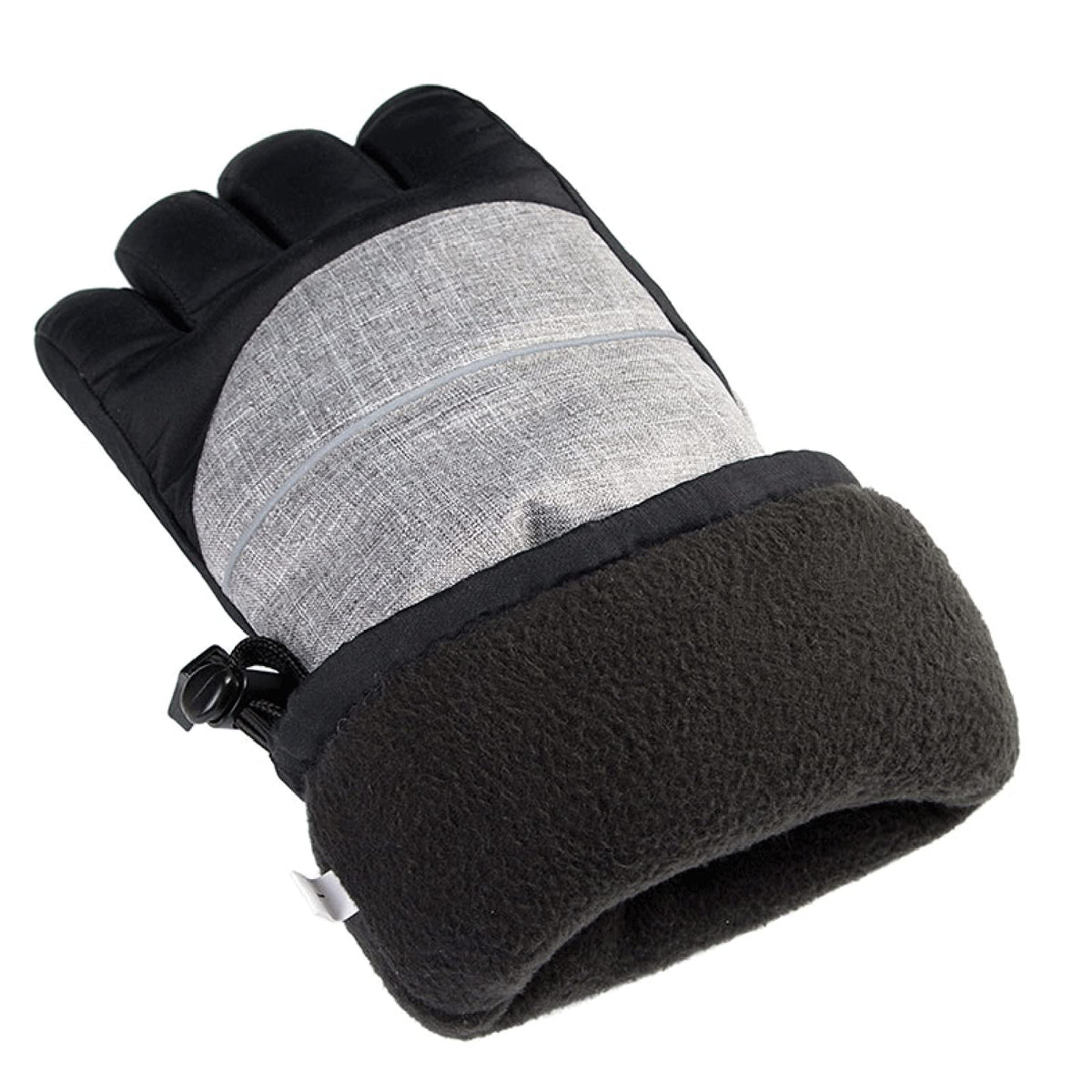 Battery-Powered Heated Winter Gloves with Touchscreen Fingers & 3 Temperature Settings for Skiing, Outdoor Work