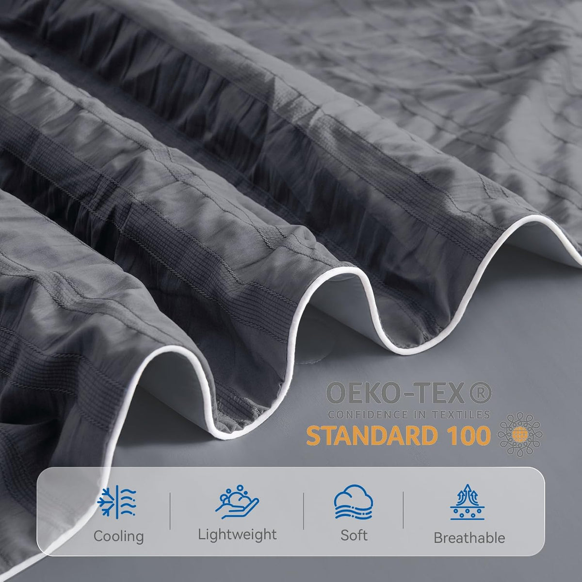 Cozy Comfort | Cooling Blanket with Double-Sided Design | Lightweight & Breathable for Hot Sleepers