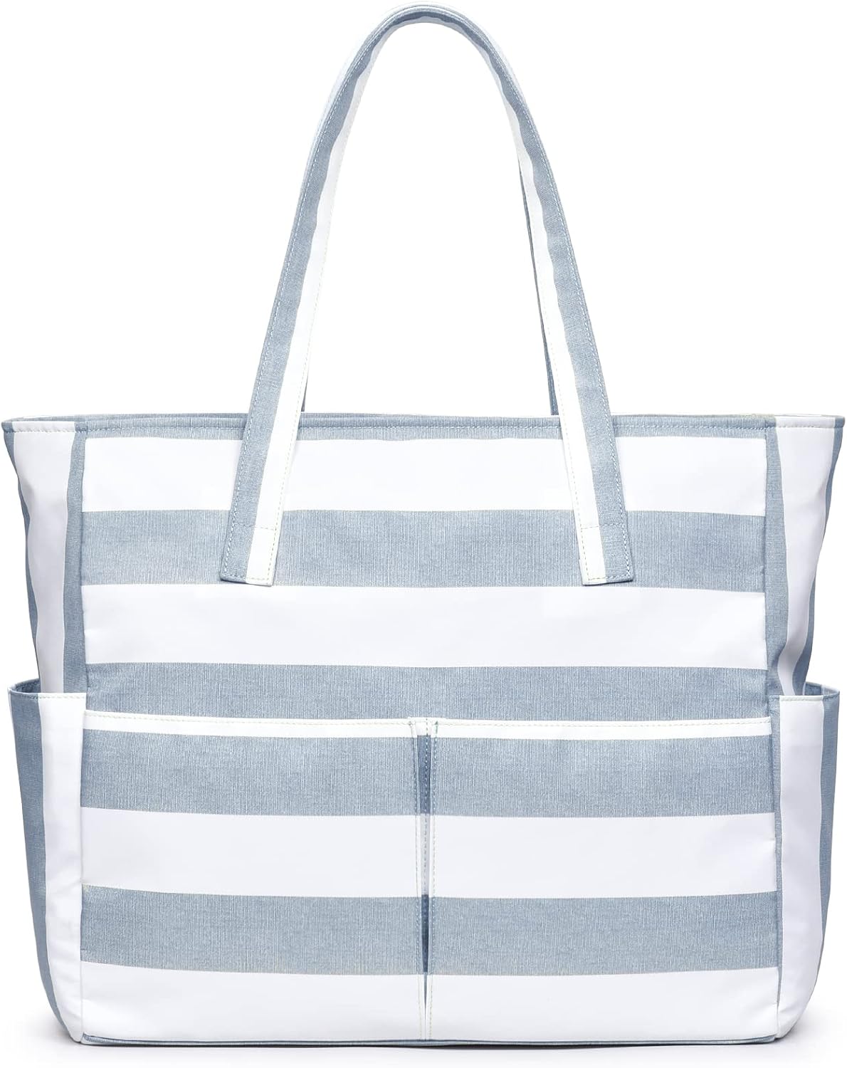 Ortekor Large Waterproof Beach Tote Bag with Zipper | Sandproof Design for Travel & Vacation Essentials