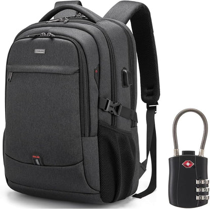 Tech-Ready Laptop Backpack with Charging Port, Anti-Theft Pocket & Multi-Day Compartments for Commute & Travel