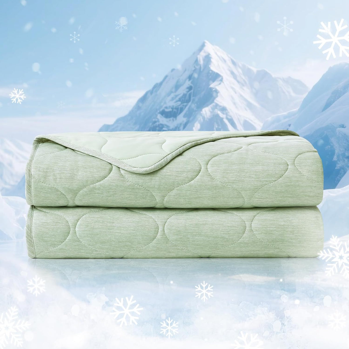 Ortekor Cozy | Cooling Dual-Sided Blanket for Hot Sleepers with Soft Breathable Fabric | Lightweight Throw for Comfortable Sleep