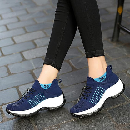 Orthopedic Sneakers for Plantar Fasciitis Relief Wide Toe Box Arch Support Cushioned Heel Slip-Resistant Sole for Women Men Foot Pain
