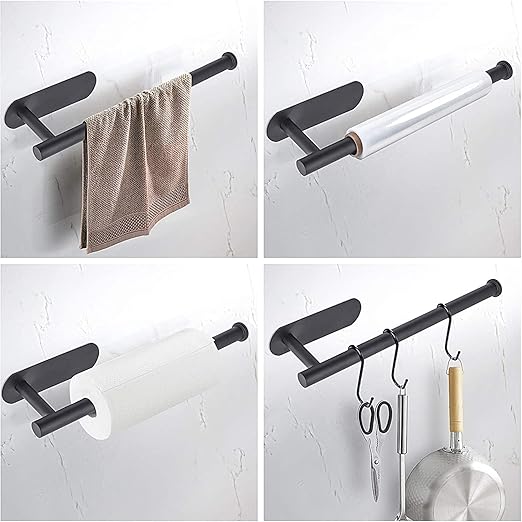Sorin Paper Towel Holder - Stainless Steel, Wall-Mounted Design