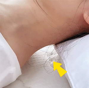 Cervical Support Pillow Ergonomic Contour Breathable Soy Fiber & Polyester