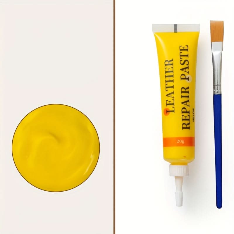 Leather & Vinyl Repair Kit for Couches, Car Interiors & Upholstery – 12 Color Options for Furniture Touch-Ups