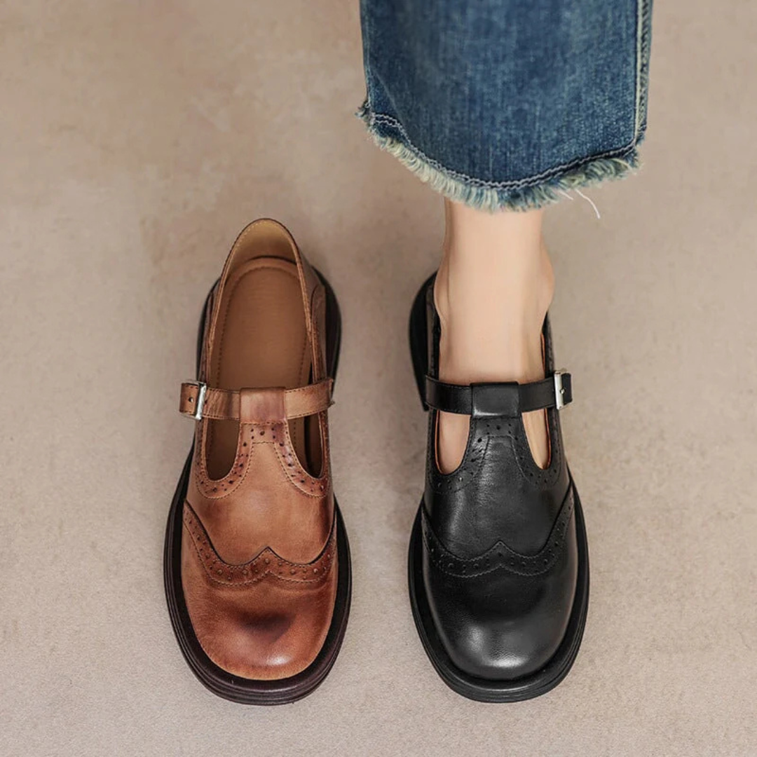 Women's Vegan Leather Flats – Breathable Slip-On Shoes for Summer & Spring, Lightweight Comfort Walking Shoes