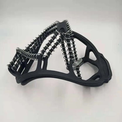 Ice Traction Cleats with Steel Coils for Snow & Ice Walking – Winter Shoe Grips for Men & Women