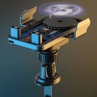 Smartphone Car Mount with Wireless Charging Capability