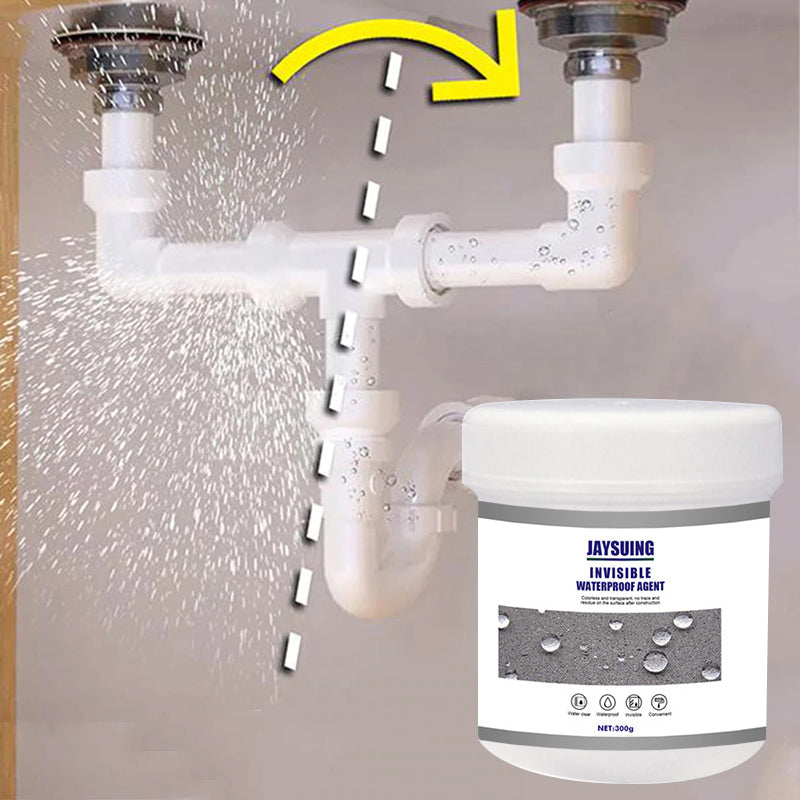 Clear Leak Sealer Paste for Walls, Roofs & Pipes – Waterproof Barrier Coating for Concrete, Wood, Metal & Tile Repair