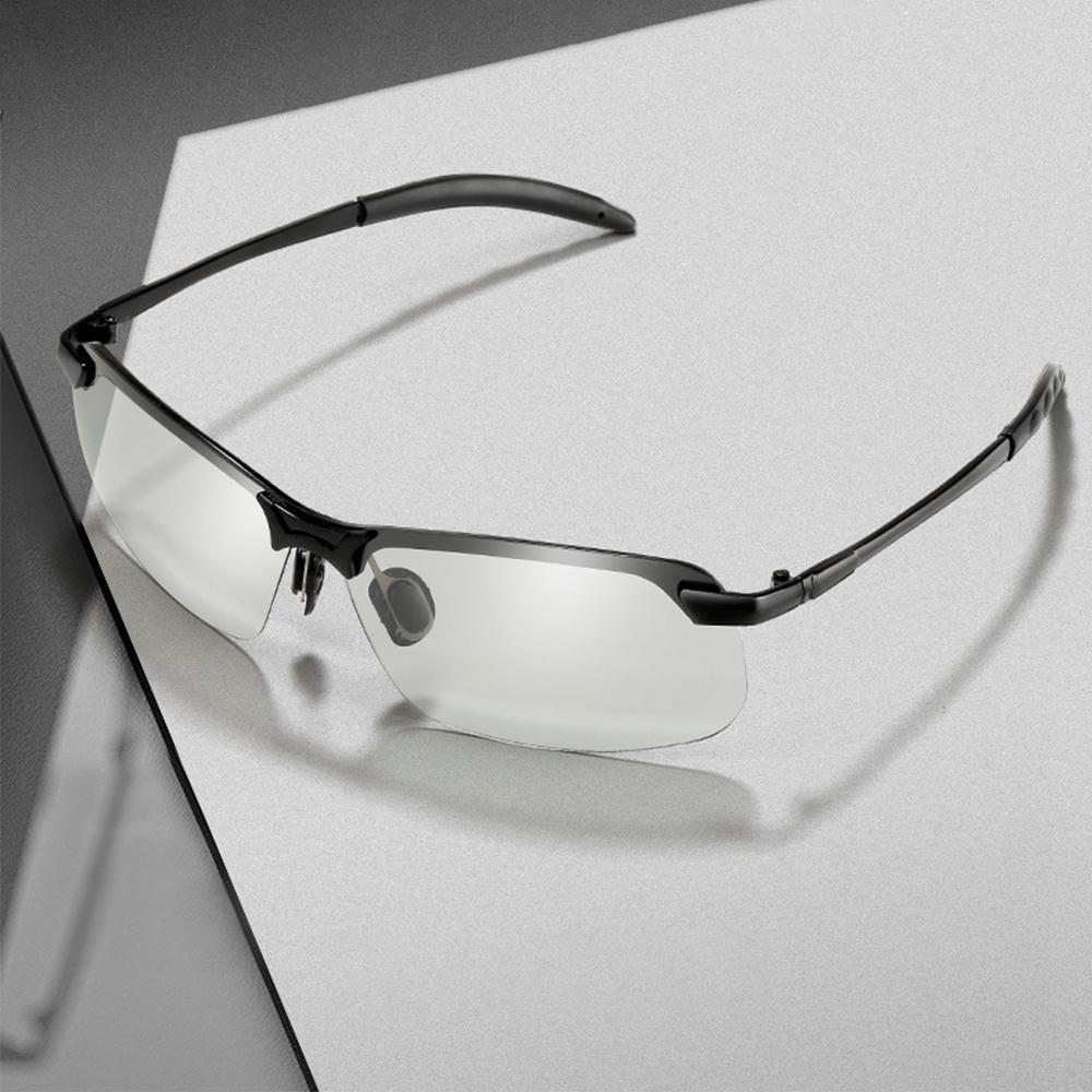 Adaptive Photochromic Polarized Sunglasses for Driving & Outdoor Sports – UV400 Protection