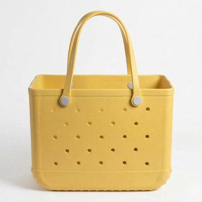 Ventilated Pool Bag with Drain Holes – Washable Waterproof Beach Tote