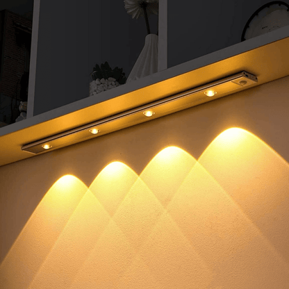 Motion-Activated USB LED Light Bar with Magnetic Mount for Closets, Hallways & Kitchen