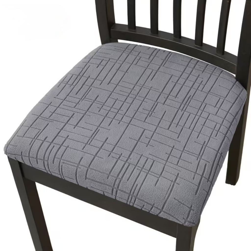 Stretch Dining Chair Slipcover Set – Removable Washable Seat Protectors for Kitchen & Dining Room Chairs, Spandex Furniture Covers for