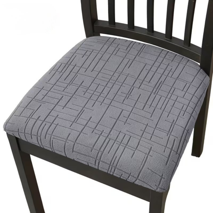 Stretch Dining Chair Slipcover Set – Removable Washable Seat Protectors for Kitchen & Dining Room Chairs, Spandex Furniture Covers for