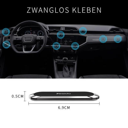 Magnetic Phone Mount for Car Dashboard & Vent - 360° Swivel Holder with Nano Gel Pad - Hands-Free Universal Smartphone Stand for Vehicle