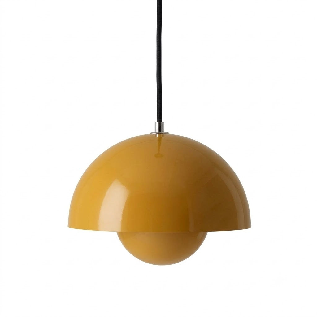 Hanging Planter Light Fixture with Built-In Pot for Indoor Plants & Modern Scandinavian Farmhouse Decor