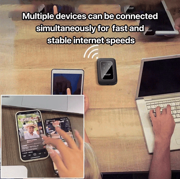 Pocket-Size 5G Mobile Hotspot – Stream, Work & Travel with Blazing Wireless Internet Anywhere