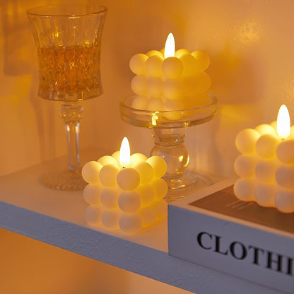 Flameless LED Candles with Realistic Flicker – Safe Battery-Operated Pillar Candles for Home Decor, Weddings, Dinners & Ambiance