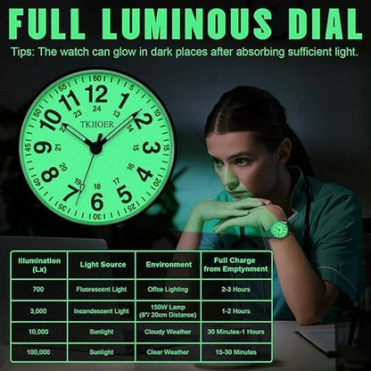 Nurse Watch Luminous Dial & Precision Second Hand