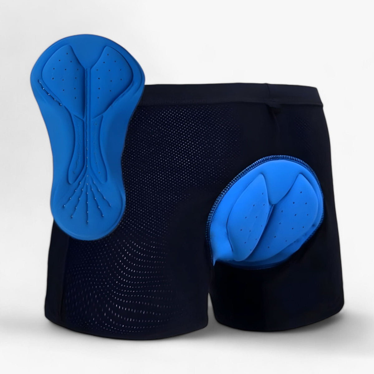 Padded Riding Shorts, 5D Gel Bike Shorts Padded with Breathable Stretch Fabric Low Rise, Comfortable Cycling Shorts Men and Women