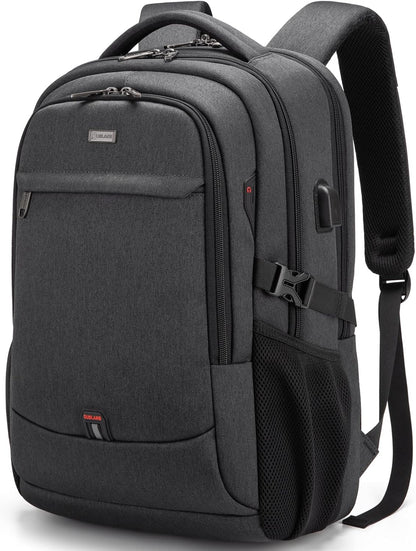 Tech-Ready Laptop Backpack with Charging Port, Anti-Theft Pocket & Multi-Day Compartments for Commute & Travel