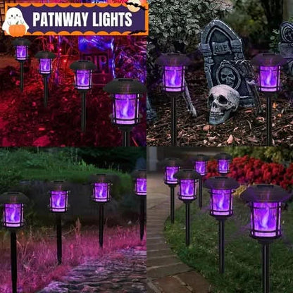 PATIOFLAME – Solar Torch Lamps for Driveways & Courtyard Paths