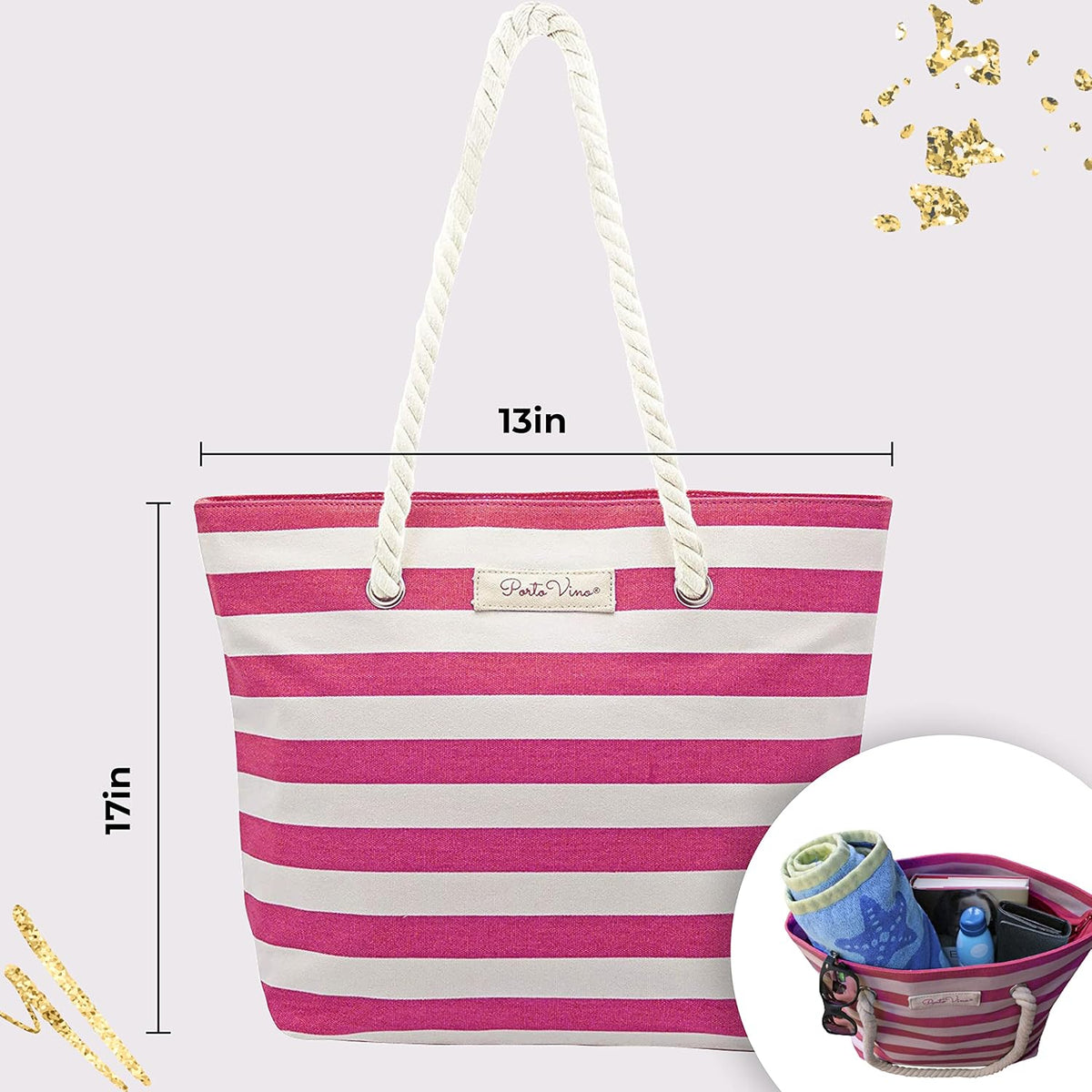 ToteVino™ - Insulated Wine Tote Bag